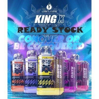 King X 7500 puffs Rechargeable Vape India disposable device