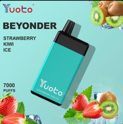 YUOTO BEYONDER 7000 PUFFs India Online strawberry kiwi ice
