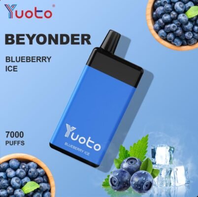 YUOTO BEYONDER 7000 PUFFs Blueberry ice