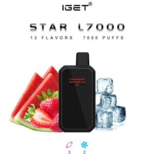 iget star l7000 7000 puffs rechargeable disposable vape at best price