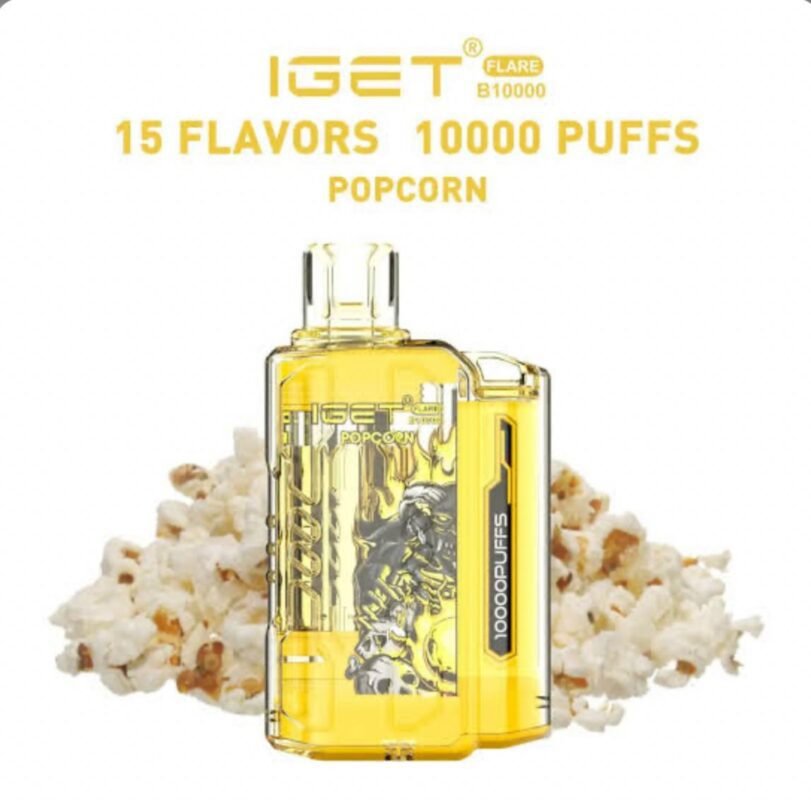 IGET FLARE B10000 Rechargeable Vape (10000 Puffs) - Yuotoindia.com