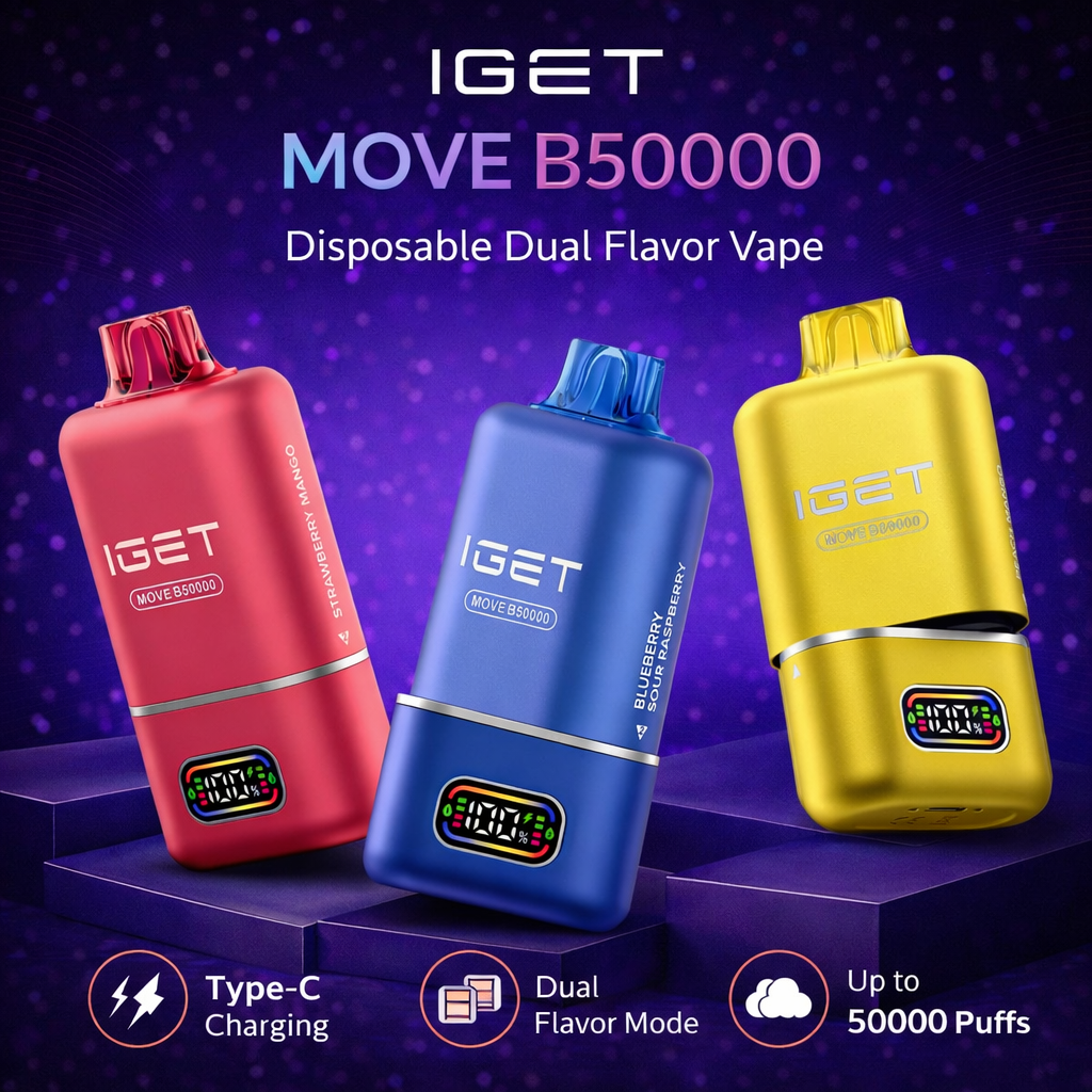 IGET MOVE B50000 50k Puffs